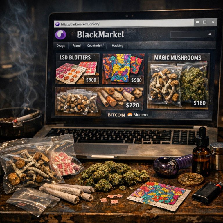 How the darknet makes buying drugs easy and safe dark websites