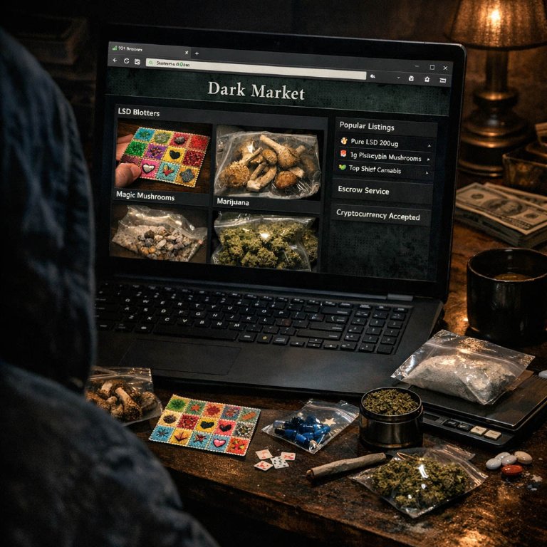 darknet drug links